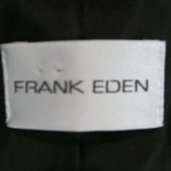 Frank Eden Black and White Houndstooth Wool Blend Blazer - Picture 7 of 8